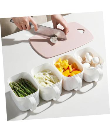 Alipis 6 Pcs Storage Box with Handle Cereal Refrigerator Organizer Keeper Kitchen Food Organizer re-usable - Buy Online on GoSupps.com