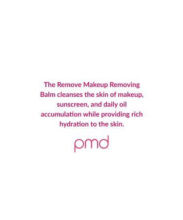 PMD Remove Makeup Removing Balm - 3.4 Fl Oz | Gentle Cleansing for All Skin Types | International Shipping Available - Buy Online on GoSupps.com