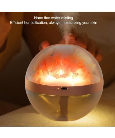 Mini LED Essential Oil Diffuser & Humidifier - Pink Eternal Flower 270ml | Shop Internationally - Buy Online on GoSupps.com
