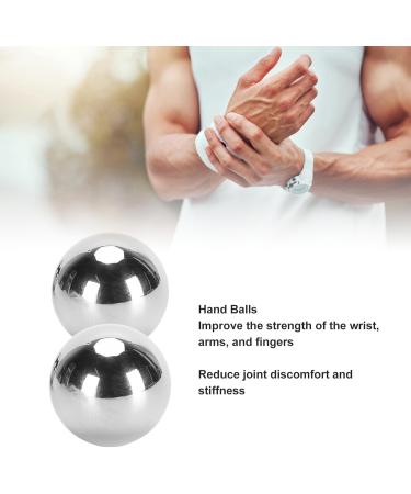 Stainless Steel Baoding Balls 3.5 cm - Hand Strengthening & Stress Relief | Improve Joint Health & Flexibility - Buy Online on GoSupps.com