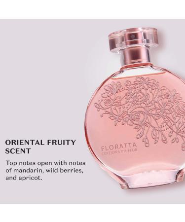 O Botic rio Floratta Cherry Blossom Eau de Toilette Long-Lasting Fruity Floriental Fragrance Perfume for Women 2.5 Ounce - Buy Online on GoSupps.com