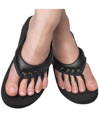 Buy Yoga Sandals Originals - Black Large (8-9.5) | Comfortable & Stylish Footwear for International Shipping - Buy Online on GoSupps.com