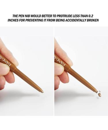 Anglicolor Colored Eyeliners Pen Retractable Gel Eyeliner Pencil Waterproof Smudge Matte Eyeliner Smooth Long Lasting Colourful Glitter Eye Liners for Wedding Party (Ded) - Buy Online on GoSupps.com