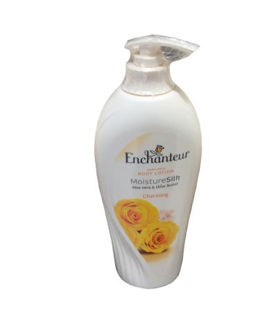 Enchanteur Perfumed Body Lotion Moisturesilk Aloe Vera & Olive Butter Charming 500 Ml