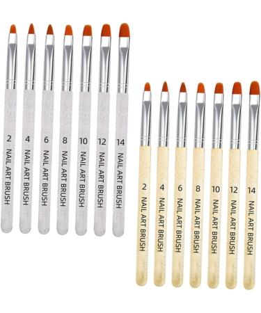 FRCOLOR Set of 14 Nail Polish Decoration Tools Drill Drawing Brush Pen Gel Nail Polish Kit Nail Art Pen Nail Decoration Tool Acrylic Decorate Nail Pen Nail Brush Set - Buy Online on GoSupps.com