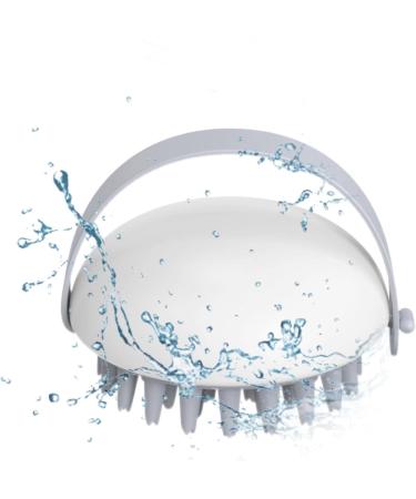 Hair Shampoo Brush | Unisex Scalp Massaging Shampoo Brush - Scalp Exfoliator for Women Men and Pet Wet Dry Curly Thick Straight Hair Scalp Treatments for Hair Care and Head Relaxation Dobooo Moonlight White - Buy Online on GoSupps.com