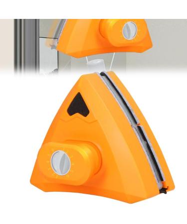 YSFHYAN Window Cleaner Glass Wiper Magnetic Cleaning Tools Useful Surface Cleaning Brush For High-rise Double Glazed Windows 20-46mm Thickness Perfect For Cleaning Home Window Car Window