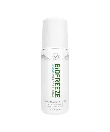 Biofreeze Professional Roll-On Pain Relief Gel, 3 oz. Bottle, Colorless 3 Ounce Roll-On - Buy Online on GoSupps.com