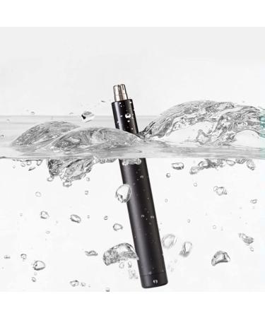 Buy Portable Men's Electric Nose Hair Trimmer - Safe & Efficient Nose & Ear Hair Removal | Black - Buy Online on GoSupps.com