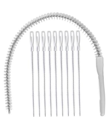 Sink Snake 10pcs Drain Cleaning Stick Drain Hair Catcher Drain Epilator Tool Hair Drain Hair Remover Sink Hair Remover Drain Brush Pipeline Drain