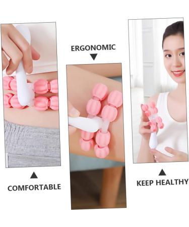 Toddmomy Massage Roller - Leg & Back Muscle Massager Trigger Point Fitness Device Calf & Arm Roller Portable Plastic Foot Massager for Body Relief - Buy Online on GoSupps.com