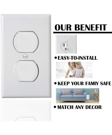 12Pcs Child Safety Plug Socket Covers - Baby Proof Electrical Outlet Protectors for Home, School, Office - UK Plug Caps - Buy Online on GoSupps.com