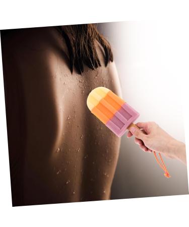 Baluue 3Pcs Ice Cream Shaped Bath Ball Sponge | Exfoliating Body Scrub | Perfect for Showers | International Shipping Available - Buy Online on GoSupps.com