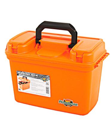 Flambeau Outdoors 1409 Marine Dry Box, 14", Orange 14