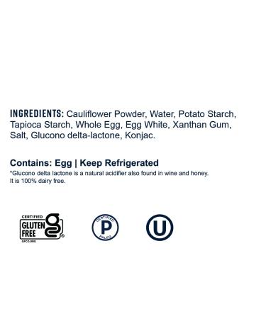 Grain-Free Cauliflower Linguini Pasta by Taste Republic | Gluten-Free, Fresh & Frozen | 9oz (6 pack) - Buy Online on GoSupps.com