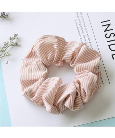 Beaupretty 6PCS Stripe Hair Scrunchies - Stylish Hairbands & Ponytail Holders for Girls | Trendy Hair Accessories - Buy Online on GoSupps.com