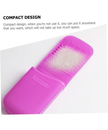 DOITOOL Makeup Brush Pad Makeup Brush Clean Mat Foldable Brush Cleaner Cosmetics Brush Clean Mat Makeup Brush Cleaning Pad Brush Cleaning Mat Makeup Brush Cleaners Silica Gel Multifunction - Buy Online on GoSupps.com