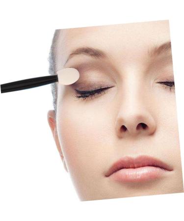 Baluue 72 Pcs Eye Shadow Applicator Eyeshadow Sponge Applicator Dual Ended Eyeshadow Brush Black - Buy Online on GoSupps.com