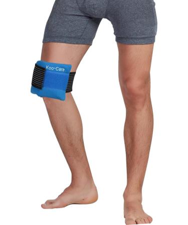 Koo-Care Flexible Gel Ice Pack & Wrap with Elastic Strap for Hot Cold Therapy - 2 Piece Set for Migraine Relief, Sprains, Muscle Pain, Bruises & Injuries - Buy Online on GoSupps.com