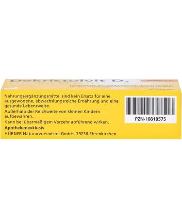 Dekristol Vit D3 4000 IU Tablets - 30 Count | Premium Vitamin D Supplement for Immune Health | International Shipping Available - Buy Online on GoSupps.com