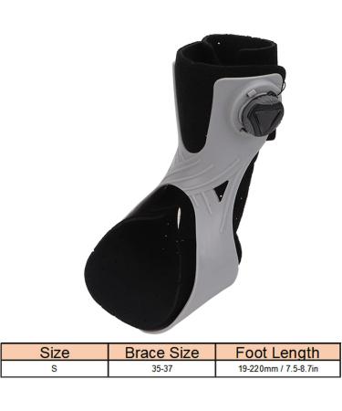Best Drop Foot Orthosis Support - Breathable Ankle Stabilizer & Pain-Reducing Brace for Left Foot | Portable Foot Splint & Ankle Bandage - Buy Online on GoSupps.com