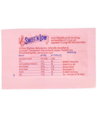 Buy Sweet'N Low Sweetener 800g Pack - Zero Calorie Sugar Substitute for Baking & Beverages | International Shipping Available - Buy Online on GoSupps.com