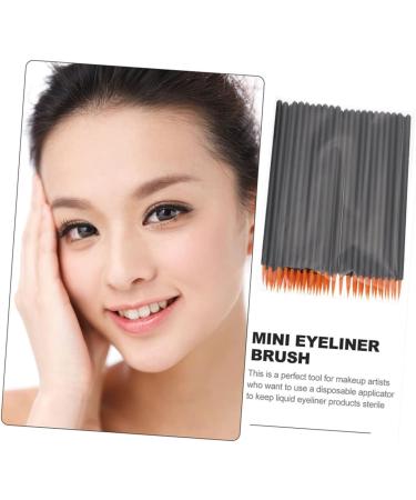 WOFASHPURET 100pcs Disposable Eyeliner Brush Tools Makeup Eyeliner Eye Face Brush The Face Woman - Buy Online on GoSupps.com