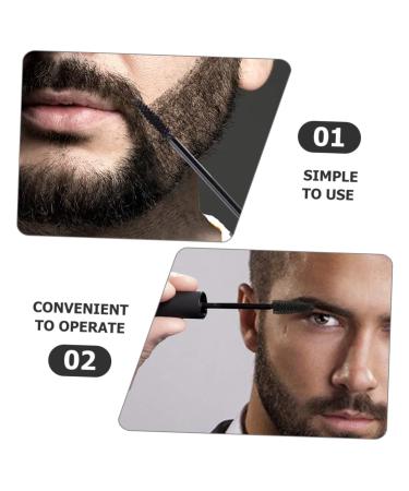 Eyebrow & Mustache Coloring Pen for Men - Temporary Black Eyebrow Powder & Mustache Dye - 1 Pack - Buy Online on GoSupps.com