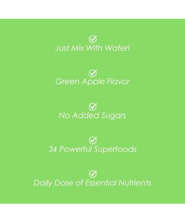 SkinnyFit Skinny Greens  Green Juice Superfood Powder  Green Apple Flavor  Support Weight Loss  Natural Energy & Focus  Reduce Bloating  Helps Reduce Inflammation  Spirulina  Chlorella  30 Servings - Buy Online on GoSupps.com