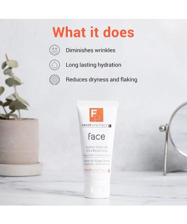 French Pharmacy Ultra Moisturizing Face Cream | Anti-Wrinkle & Anti-Aging Lotion for Women & Men | Collagen Renewal | 1.7 oz - Buy Online on GoSupps.com