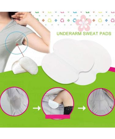 Disposable Armpit Sweat Pads - Cotton Antiperspirant Protection for Unisex | 40pcs Invisible Absorbent Pads - Buy Online on GoSupps.com