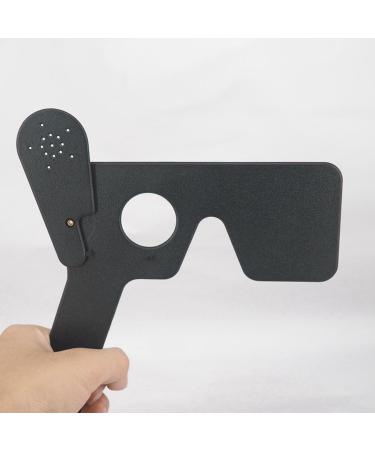 Yangyou 5X Professional Ophthalmic Lorgnette - 17 Pinhole Black Plastic Vision Test Tool for Accurate Eye Exams - International Shipping Available - Buy Online on GoSupps.com