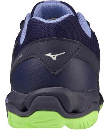 Mizuno Unisex Wave Phantom 3 Indoor Shoes - 40.5 EU - Eblue Techgreen Lolite | International Shipping Available - Buy Online on GoSupps.com
