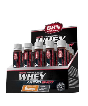 2 x Best Body Nutrition Hardcore Whey Amino Shot 20x25ml ampoules (pack of 2)
