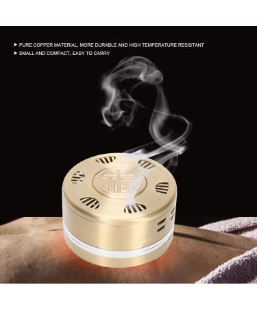 Natudeco Pure Copper Moxa Box - Moxibustion Therapy Box & Moxa Stick Holder for Home Salon | International Shipping - Buy Online on GoSupps.com