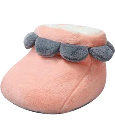 Loviver Electrically Heated Foot Warmers - Soft USB Heated Pads for Home & Office - Non-Slip Foot Warmer in Pink - Buy Online on GoSupps.com