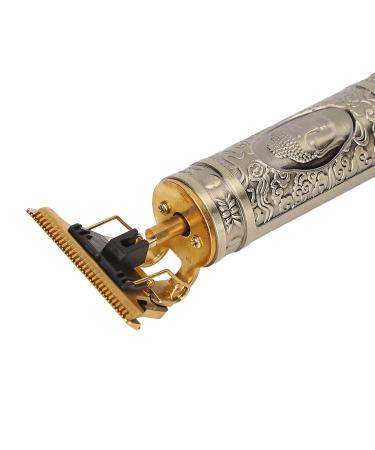 Premium Gold Hair Clippers for Men | Cordless T Blade Trimmer & Beard Cutting Kit - Zero Gapped Rechargeable - Buy Online on GoSupps.com