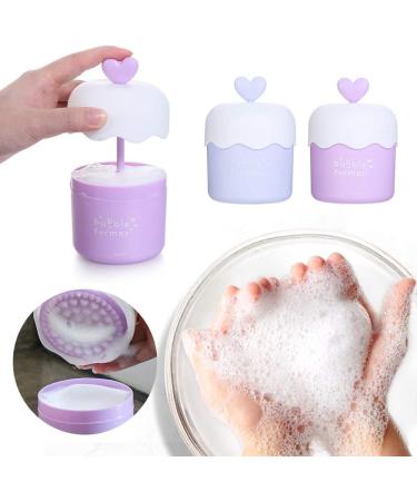 JJLFresheners Blue Facial Cleanser Foam Maker - Bubble Foamer Device for Luxurious Face Wash - Buy Online on GoSupps.com
