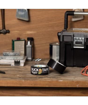Duck Brand Max Strength Duct Tape  Black  1-Roll Pack  1.88 Inch x 35 Yards  240867 Black 1-Pack Tape - Buy Online on GoSupps.com