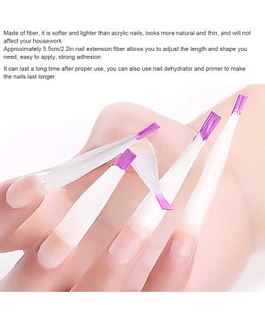 Buy Fiber Lightweight Fake Nail Tips for Nail Training | Perfect for Salons & DIY Enthusiasts - International Shipping Available - Buy Online on GoSupps.com