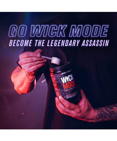 Jacked Factory X John Wick - Wick Mode Pre Workout Powder - Intense Energy Battle-Ready Focus Unstoppable Commitment and Sheer Will - Last Tropical Sunrise & Osaka Cherry Blossom (80 Servings) - Buy Online on GoSupps.com