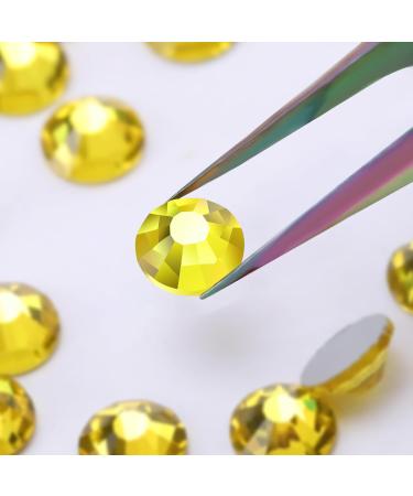 2880PCS Citrine Rhinestones for Nails - Yhmq Nail Crystals & Nail Art Decor - SS16 (3.8mm & 4.0mm) | International Shipping Available - Buy Online on GoSupps.com