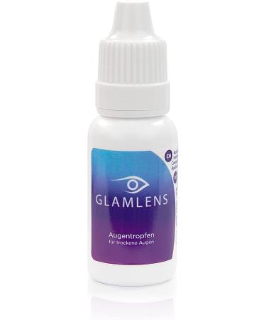 Glamlen's Eye Drops for Dry Eyes - Moisture & Comfort for Contact Lens Wearers - 15 ml (1 Pack) - Buy Online on GoSupps.com
