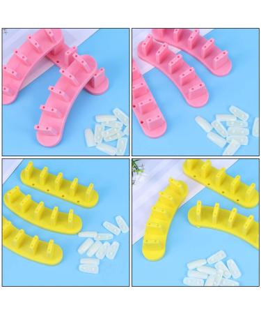 Minkissy Nail Exercise Stand - 2 Boxes for Nail Art Training & Practice | Acrylic Manicure Tips & Nails - Buy Online on GoSupps.com