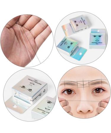 FRCOLOR 6 Pcs Eyebrow positioning line digital ruler makeup supplies makeup tools t tool eyebrow makeup - Buy Online on GoSupps.com