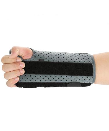 Wrist Support Splint Brace for Carpal Tunnel - Adjustable Breathable Hand Protective Belt - Wrist Joint Sprain Fixation Correction - Size L Right - Buy Online on GoSupps.com