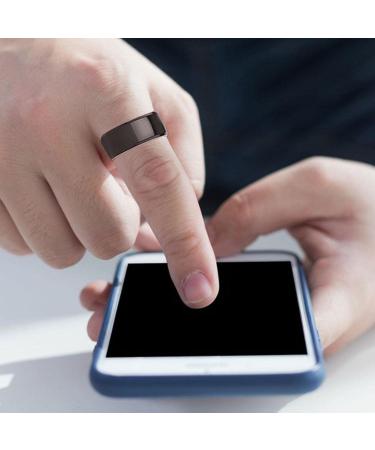 Woys Intelligent Rings for Men | Portable 6 RFID Cards & 2 Health Stones | Stylish Magic Wearable Device for Mobile & Social Sharing - Shop Now! - Buy Online on GoSupps.com
