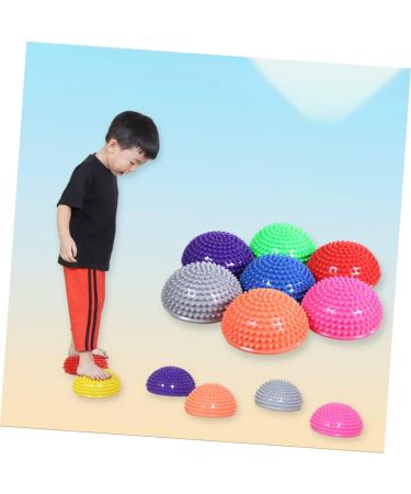 Durian Ball Foot Massage Balls for Plantar Fasciitis | Spiky Massage Tools for Leg Roller Fitness | 16x16x8cm Gray PVC Massage Accessories - Buy Online on GoSupps.com
