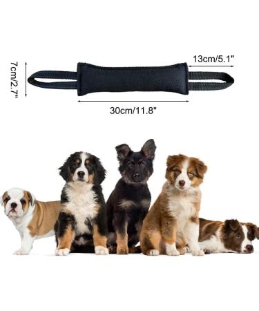 Dongker Dog Bite Sausage - 30cm Tug Toy for K9 Training | Durable Two Loops Reflex Handle for Obedience & IPO - Buy Online on GoSupps.com