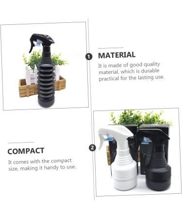 MAGICLULU 1pc Hair Spray Bottle Hairdressing Spray Bottle Plastic Spray Bottle Water Sprayer Squirt Bottle for Hair Curly Plastic Spray Can Trigger Sprayer Fold Watering Can Plastic Bottle - Buy Online on GoSupps.com